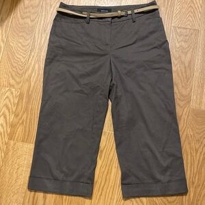 Rw&co Women’s  Brown Capris with Belt (Size 2)